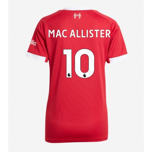 Liverpool Alexis Mac Allister #10 Hemmatröja Kvinnor 2025-26 Kortärmad Liverpool Alexis Mac Allister #10 Hemmatröja Kvinnor 2025-26 Kortärmad